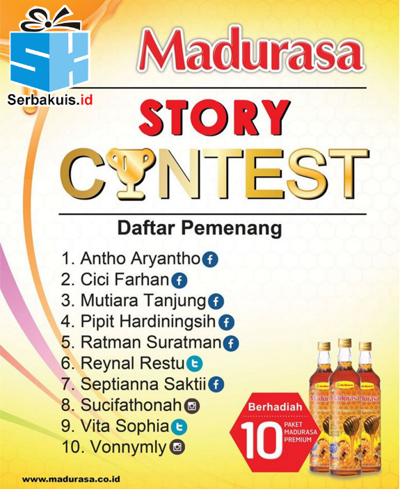 Pengumuman Pemenang Madurasa Story Contest