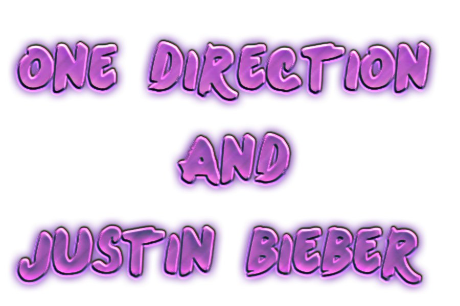 One Direction and Justin Bieber