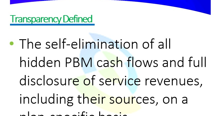 The Employer�s Guide Blog for Overseeing PBMs Abolishing