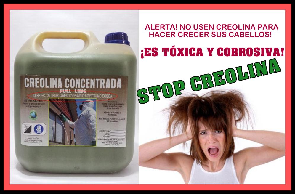Comunidad del cabello largo ALERTA! NO USEN CREOLINA PARA SUS CABELLOS!