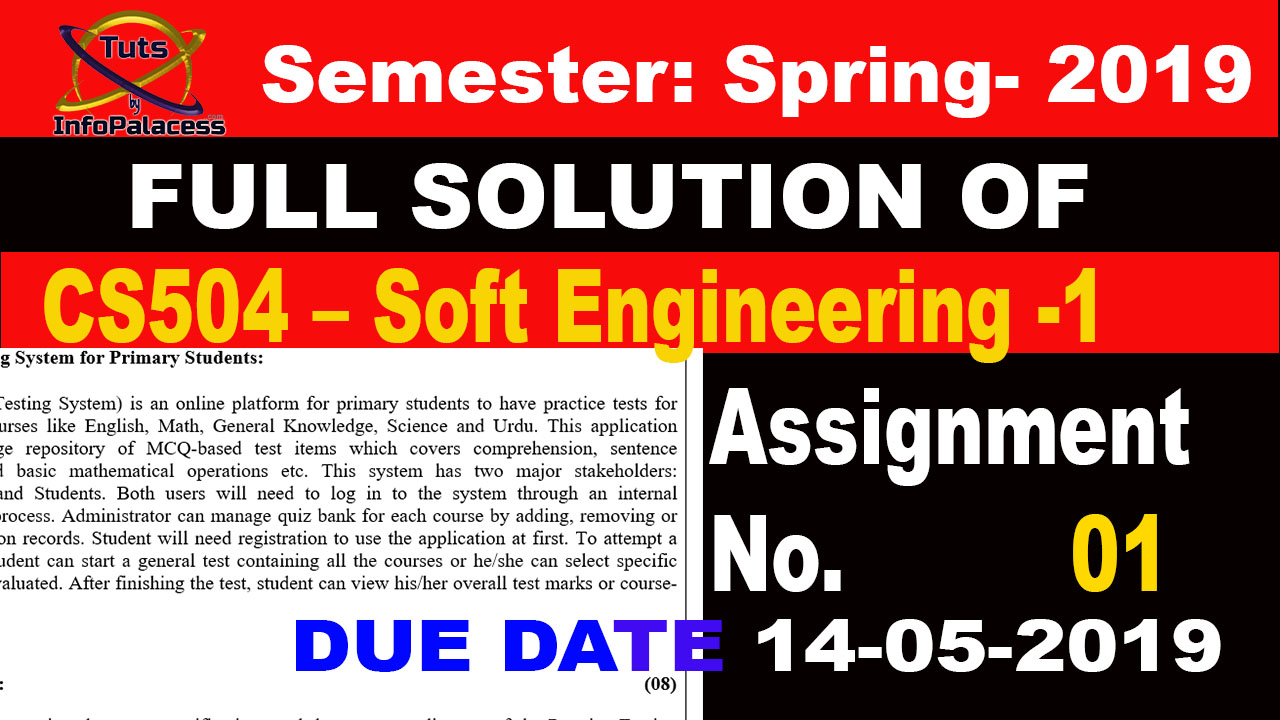 Assignment solution guide picture