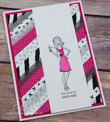 Celebration Card made using supplies from Stampin' Up! UK