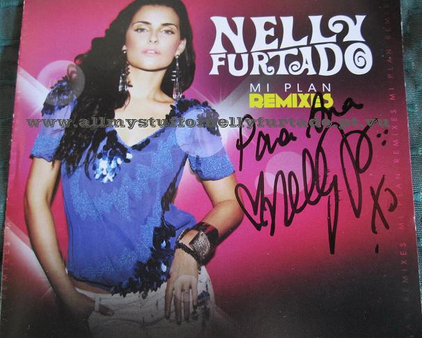 Nelly Furtado Mi Plan Remixes Cd ~ All My Stuff Of Nelly Furtado