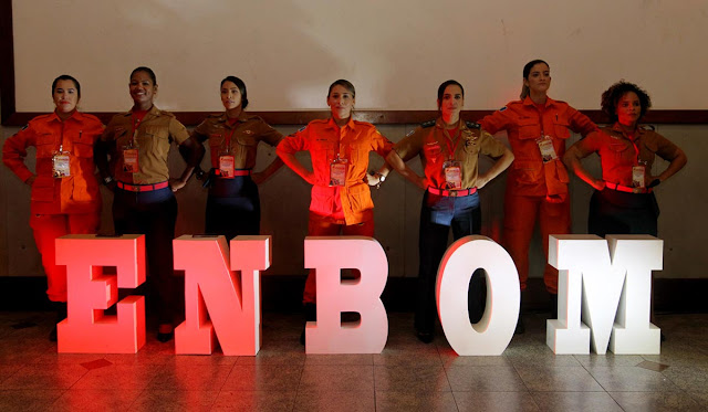 Encontro nacional de bombeiras reúne 400 profissionais em Salvador