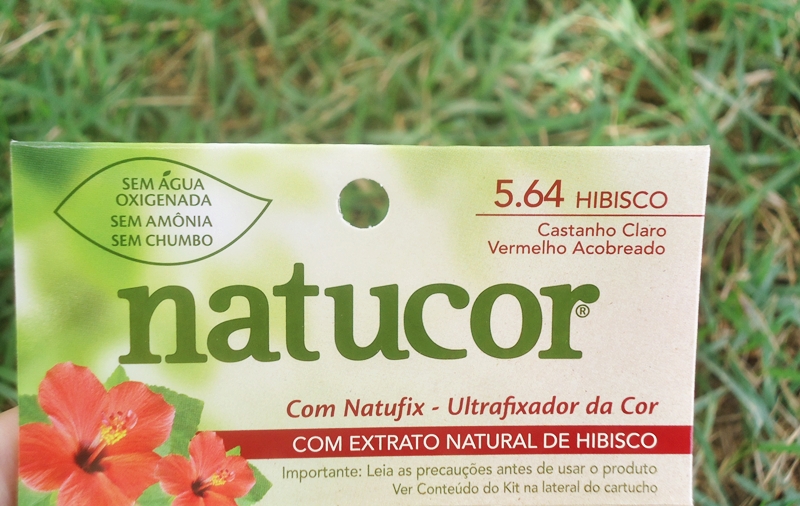Natucor 5.64 Hibisco Castanho Claro Vermelho Acobreado