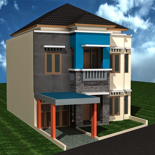 Desain Rumah Mewah Minimalis 2 Lantai