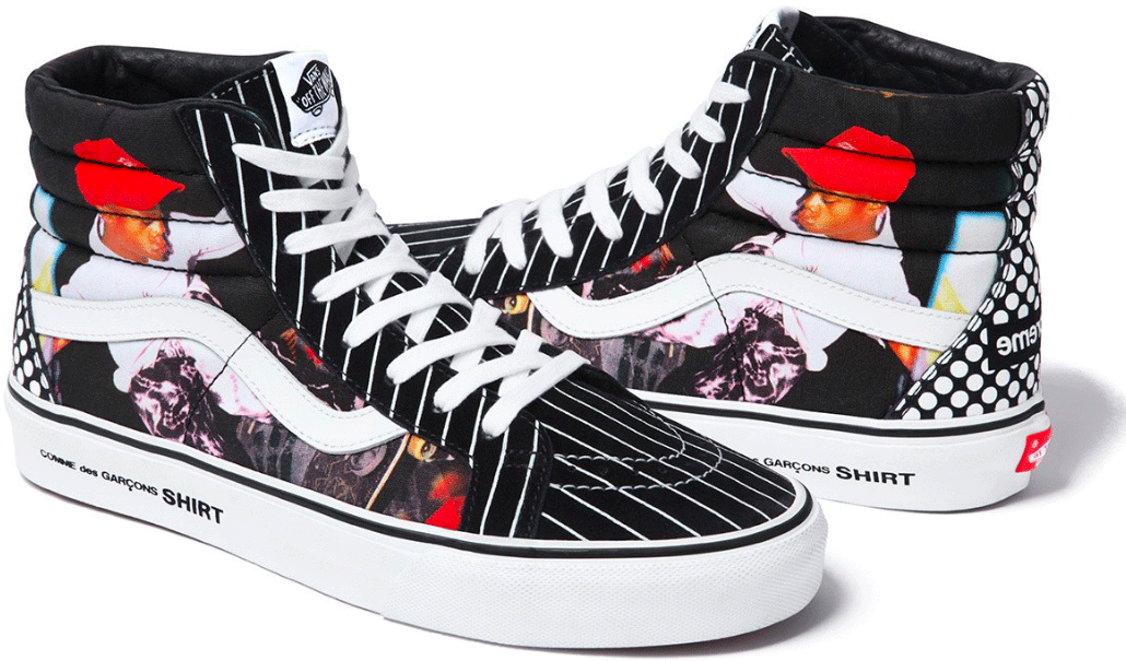 vans supreme comme des garcons