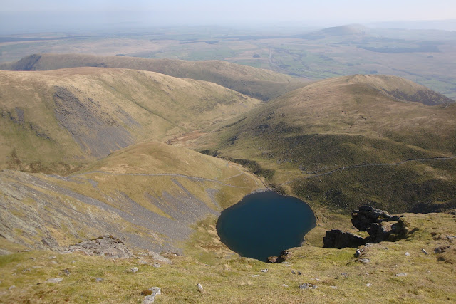 Scales tarn looks quite small from up here...