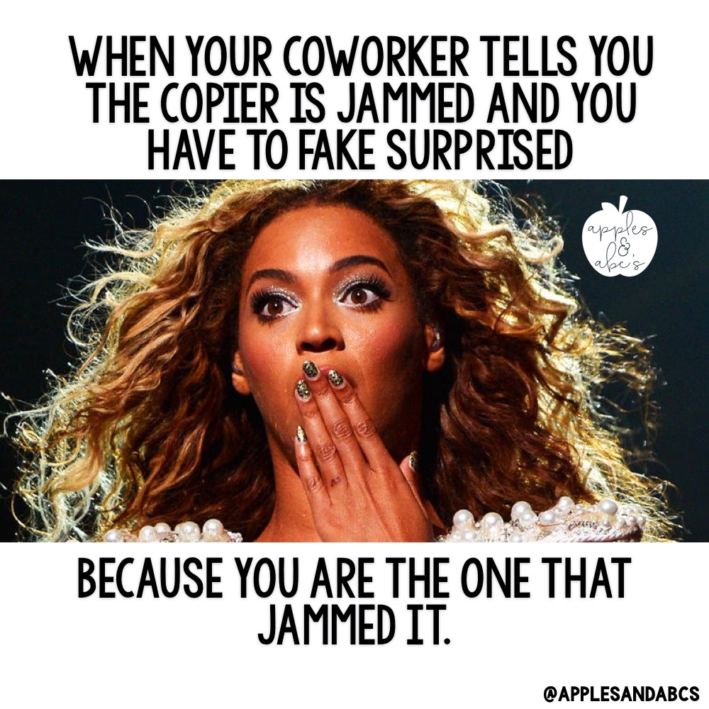 Teacher Memes (Part 3) Apples & ABC's