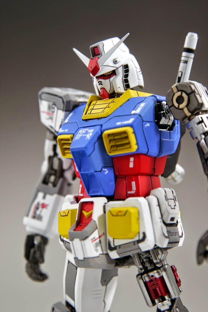 Gundam Family: MG 1/100 RX-78-2 Gundam Custom Build