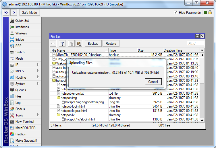 Mikrotik downgrade. Mikrotik downgrade
