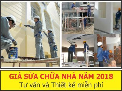 đơn giá sửa chữa nhà cửa