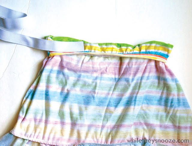 While They Snooze: How to get more life out of kids clothes {Tutorial}