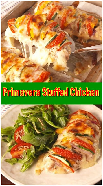 Primavera Stuffed Chicken Primavera Stuffed Chicken
