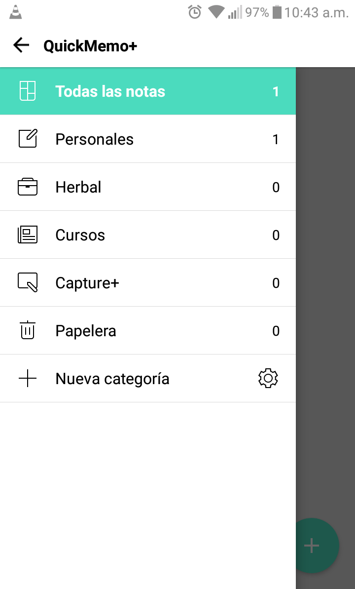 Capacitate Excel Notas con QuickMemo de LG