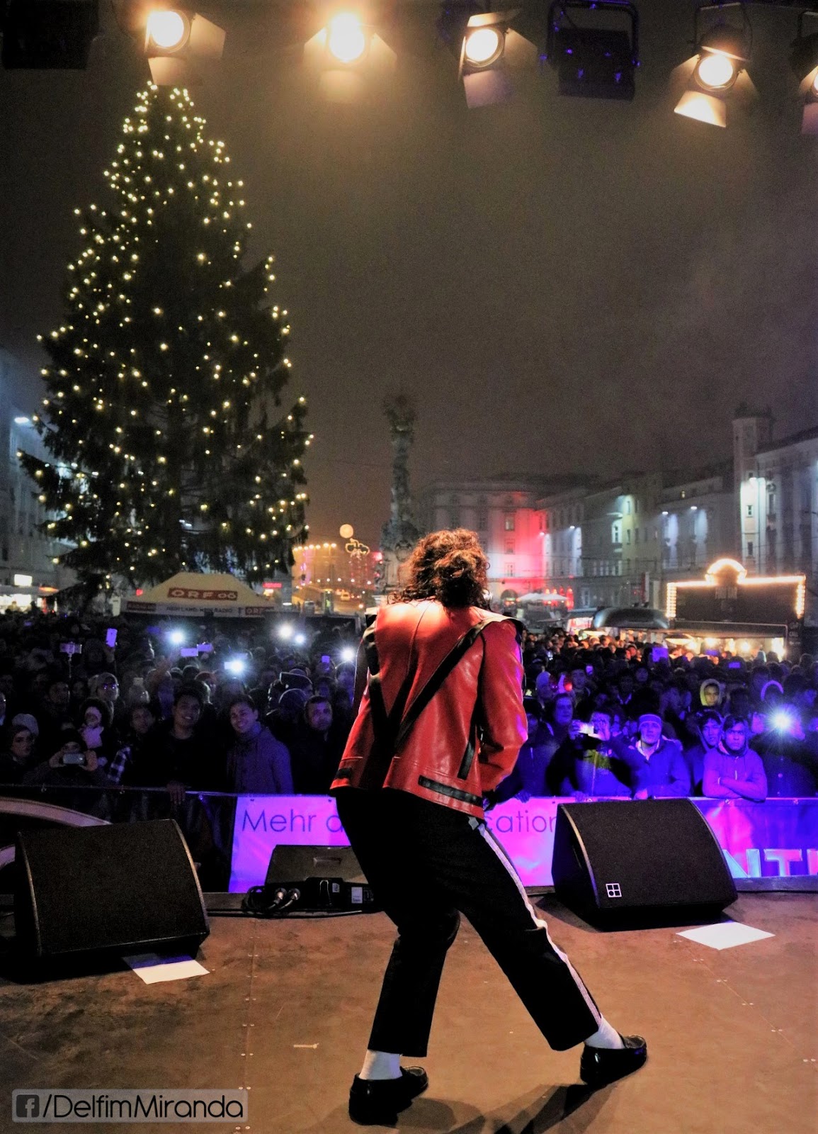 Delfim Miranda - Michael Jackson Tribute - Thriller - Live in Austria - New Years Eve