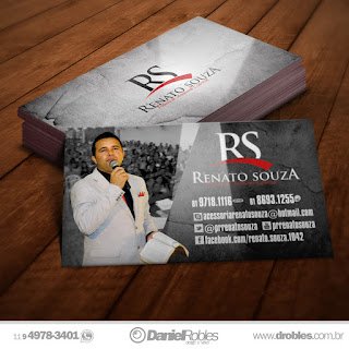Cartão de visita Pastor Renato Souza