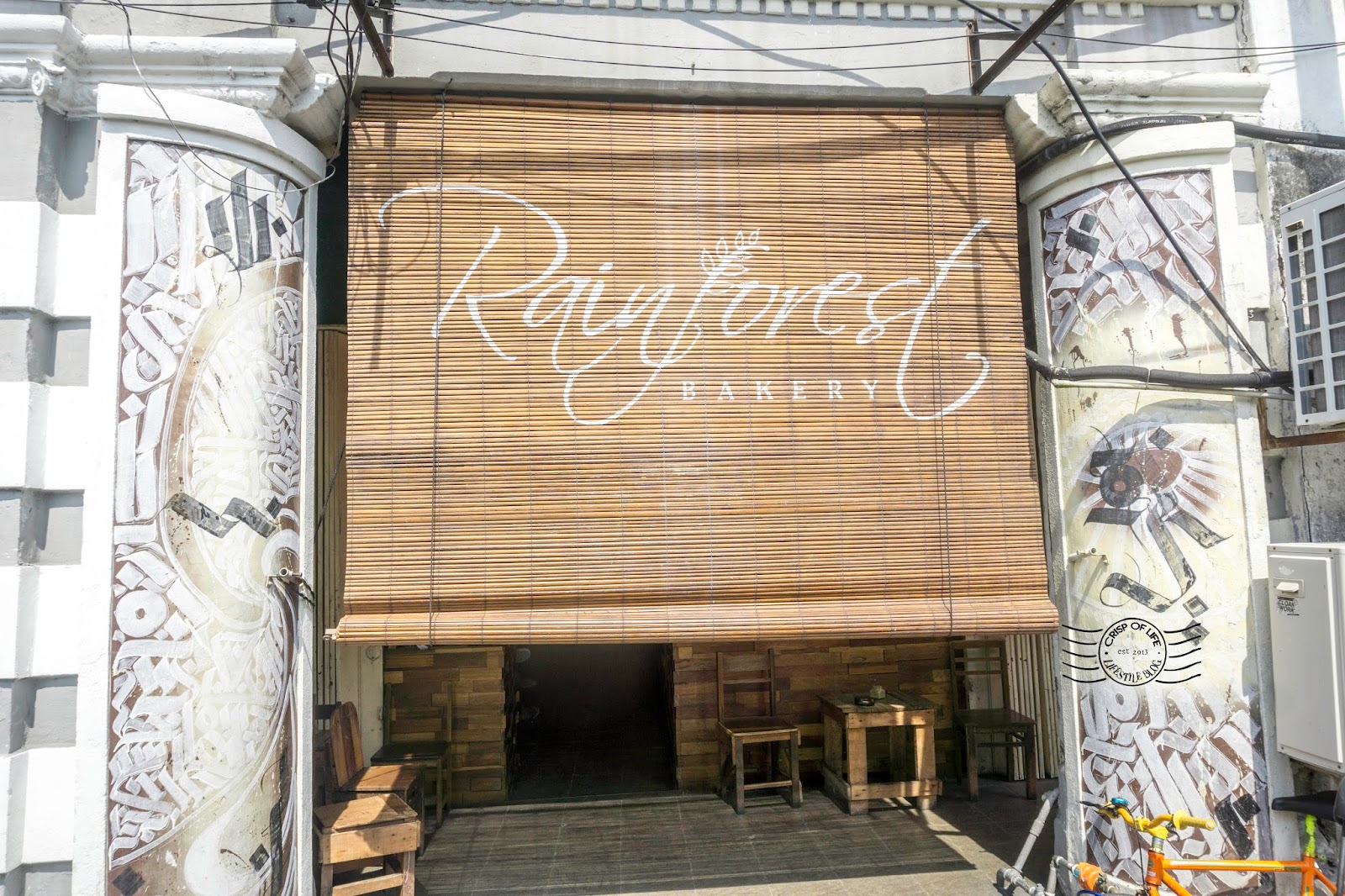 The Mugshot Cafe with the best Bagel Chulia Street, Penang Crisp of Life