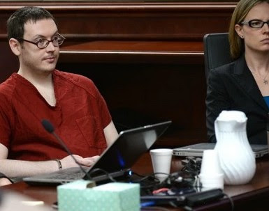 James E. Holmes (L) was sentenced to serve life in prison + 3318 years for the Aurora mass shooting. "Not enough," Colorado lawmakers say.