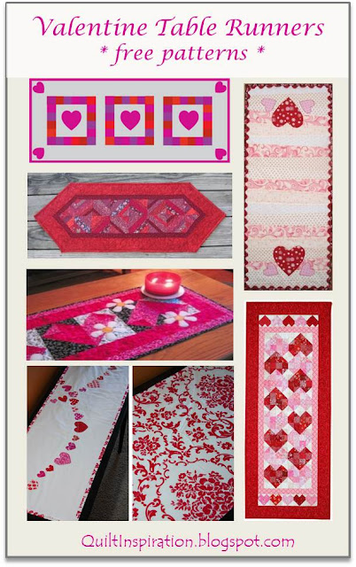 Quilt Inspiration Free Pattern Day Hearts And Valentines Serving Up Love Table Runner 27 X 61 Free Pattern By Heidi Pridemore For Timeless Treasures Pdf