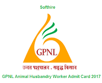GPNL Animal Husbandry Worker Admit Card