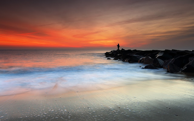 Monmouth Beach New Jersey Imagenes de Hermosos Paisajes HDR de Playas