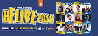 Cartaz Be Live 2019 Programa Be Live 2019