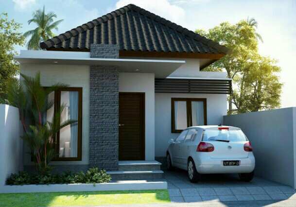 Model Atap rumah bagian depan sederhana Model Atap rumah bagian depan