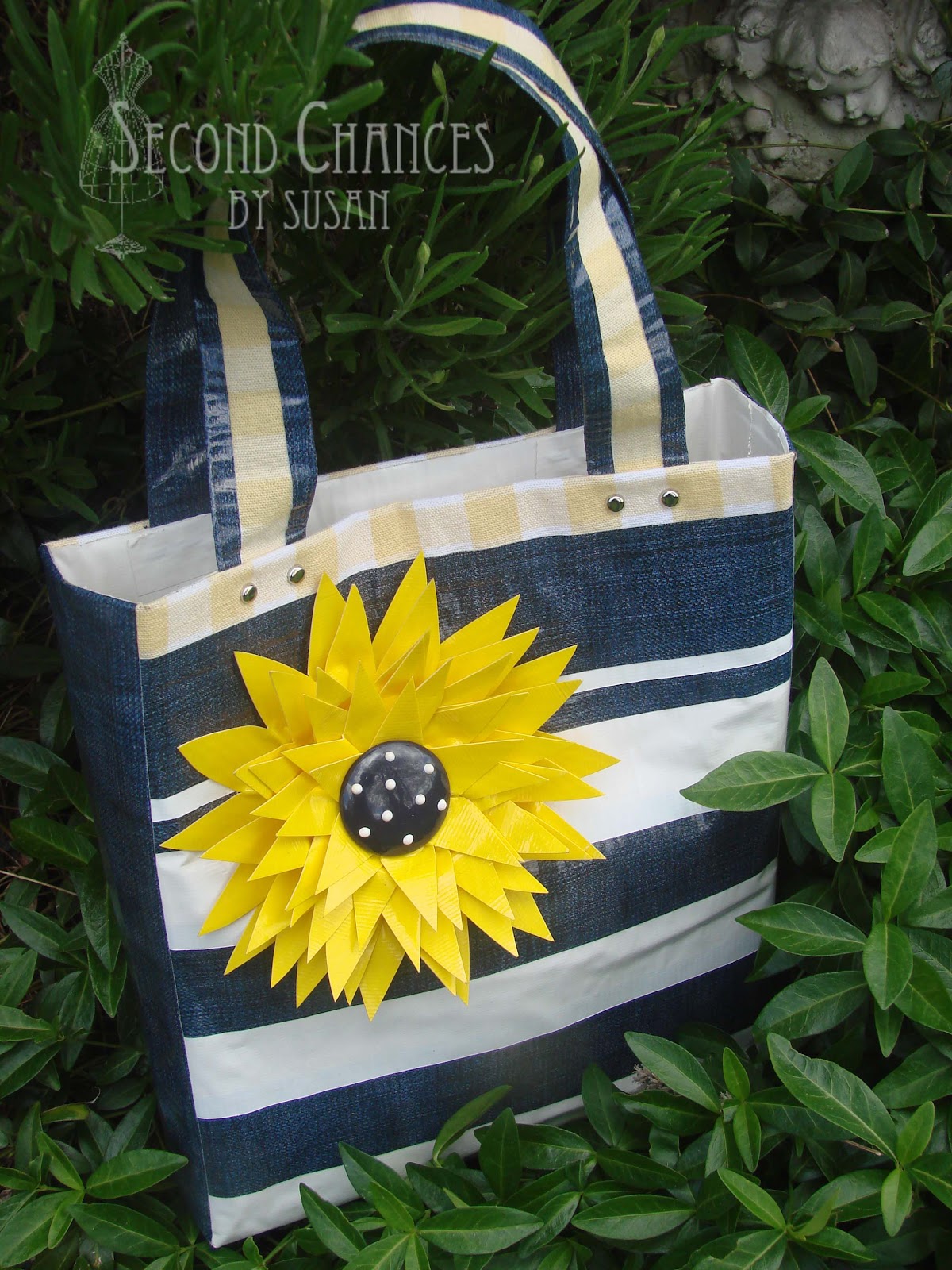 Blue Susan Makes Perfect Fabric Purse Handle Tutorial IUCN Water