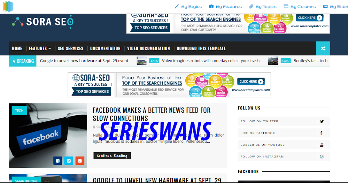 Template Blogger Sora Seo Premium Gratis Template Blogger Sora Seo Premium Gratis