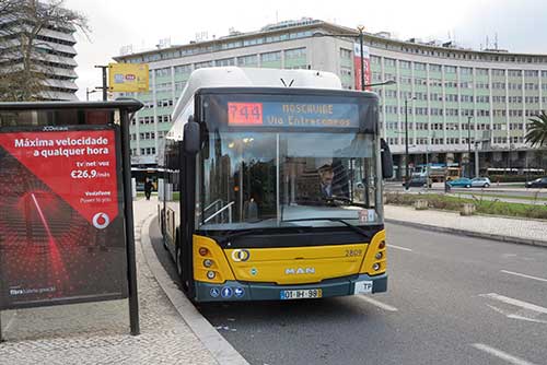 Lisbon Bus 744.