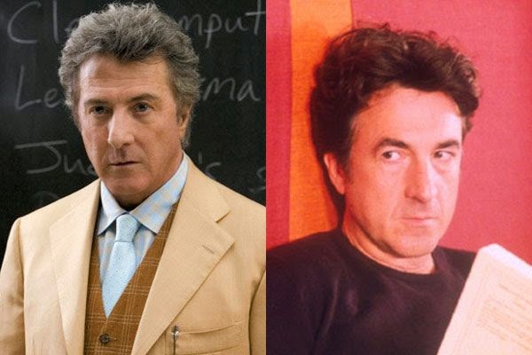 Dustin Hoffman e François Cluzet Dustin Hoffman e François Cluzet