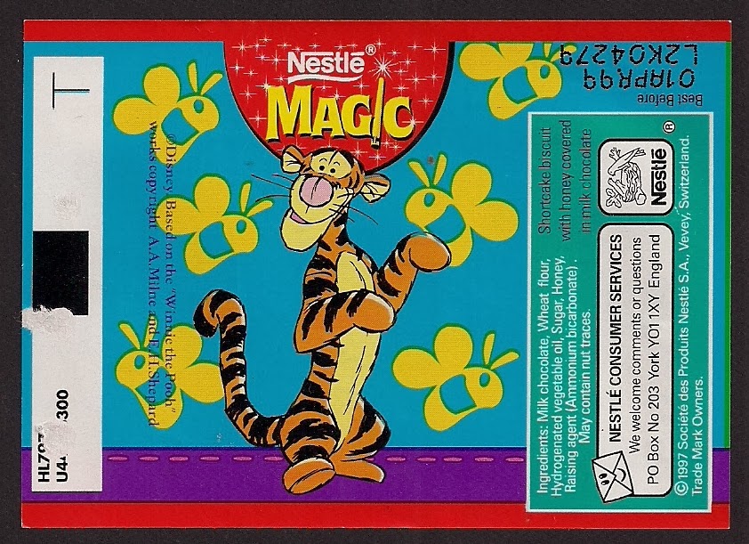 Nestlé Chocolate Wrappers!: Magic (Winnie the Pooh)