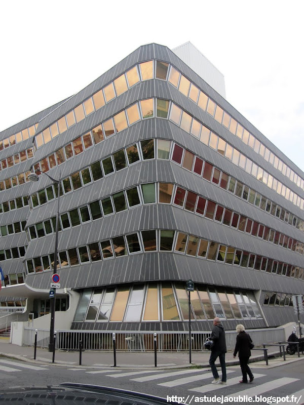 Paris 13eme - Bureaux Serete  Architecte: Jean De Brauer  Construction: 1970-1971