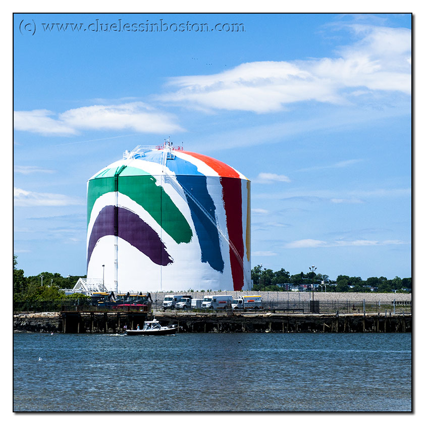Clueless in Boston Boston LNG Gas Tank