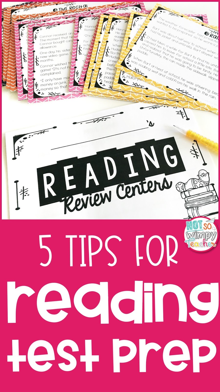 Reading Test Prep Tips Not So Wimpy Teacher