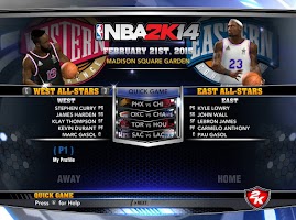 NBA 2k14 Custom Roster Update v4 : February 21st, 2015 - 2015 NBA All-Star - East vs West (and jerseys)