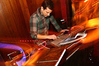 DJ spinning beats in a nightclub
