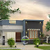 Low budget flat roof 2 bedroom house 700 sq-ft