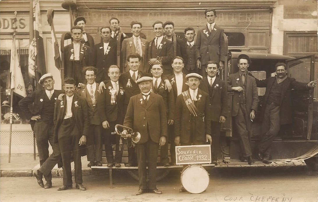 Conscrits (?) 1932 - Cour-Cheverny