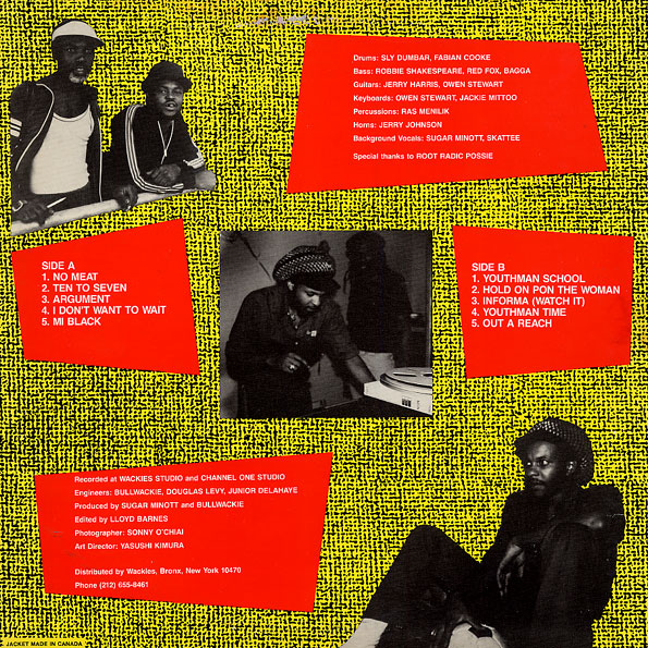 REGGAE Jah Batta Argument (1983)