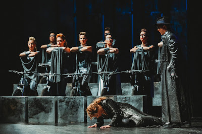 Wagner: The Ring - Die Walküre - Susanne Geb as Brünnhilde, Vladimir Baykov as Wotan - Erl Festival (Photo Xiomara Bender)