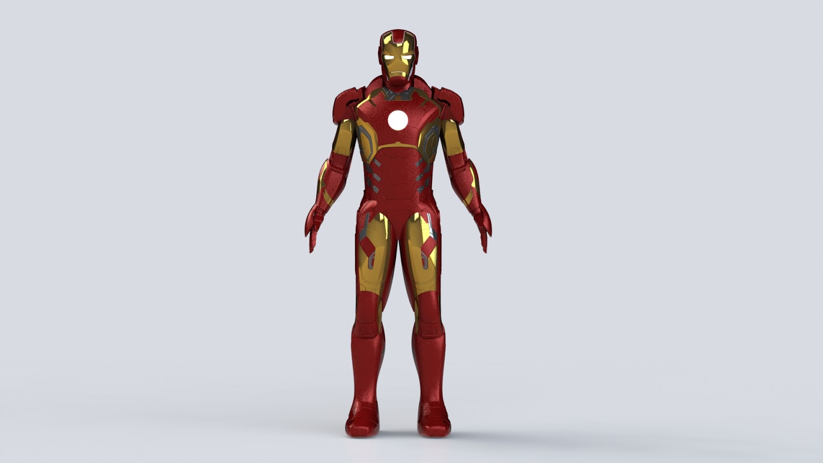 Iron Man 3d Printing Download Free Cad Models 5054