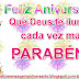 Mensagem de Aniversário com Parabéns