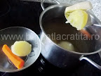Supa de chimen preparare reteta - scoatem legumele fierte