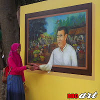 nnoart: Stand Photobooth alun alun Malang Ini adalah stand photobooth 3 dimensi di alun alun merdeka kota Malang