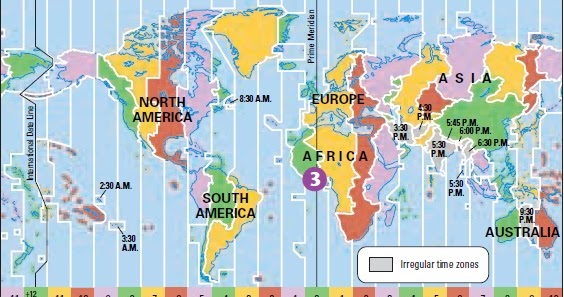 America Time Zone Map Ardusat Org