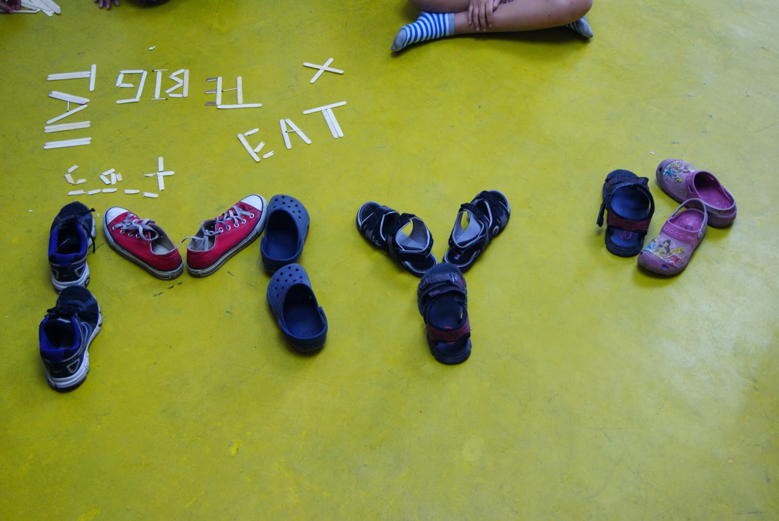 In process making a school calendar