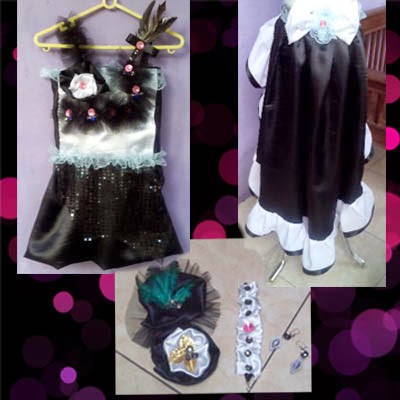  Kostum Pesta Glamour Black Party Untuk Anak CintaKidsFashion