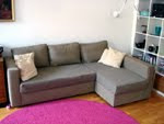 Come coprire il divano letto Ikea Manstad